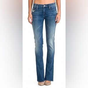 MOTHER Blue Flare & Wide Leg Jeans